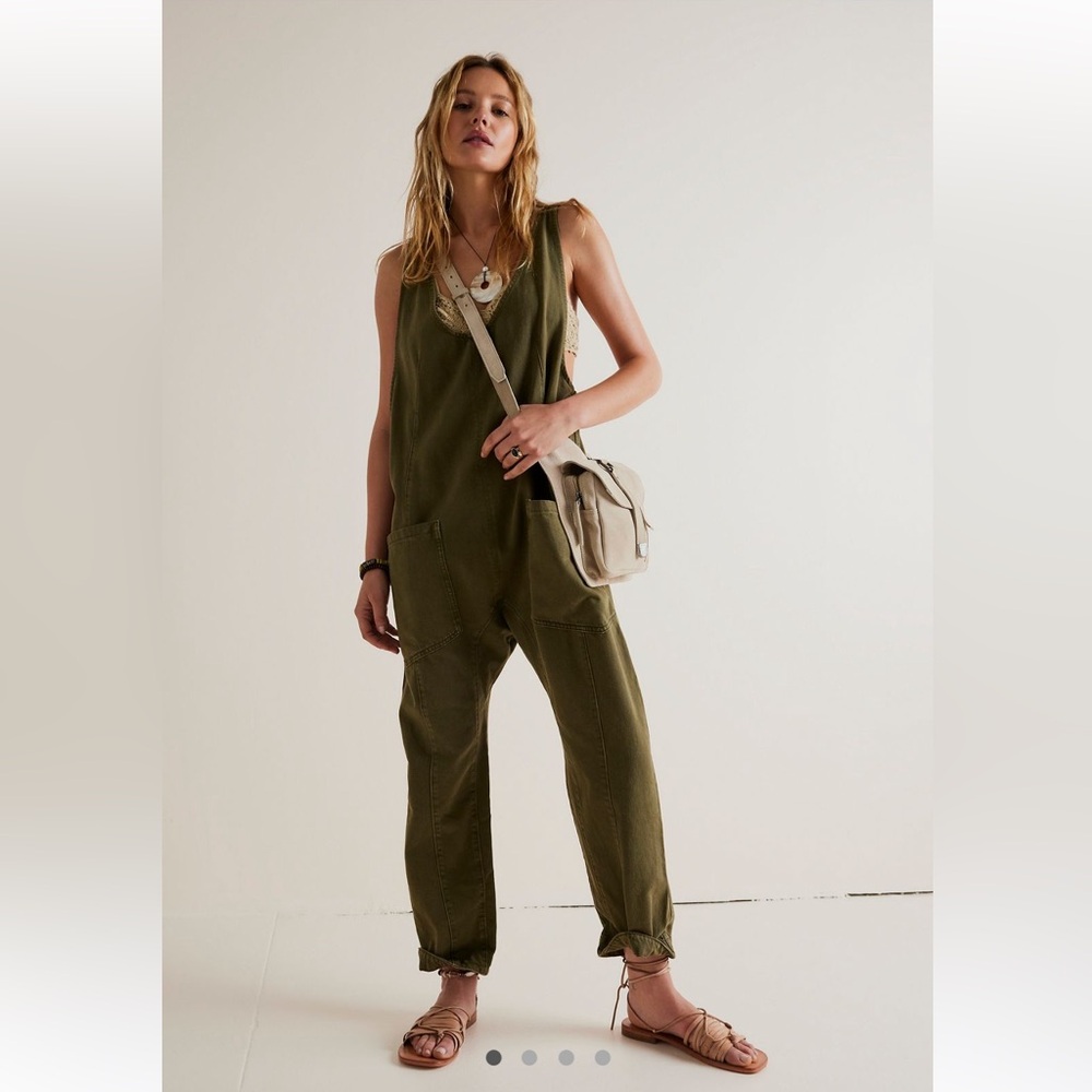 Free People/ We the Free High Roller Jumpsuit size XL